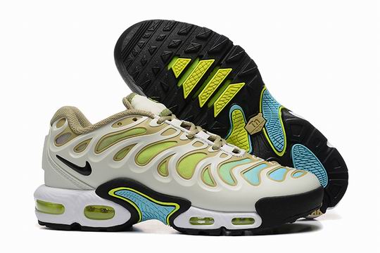 Nike Air Max Plus Grey Green Blue Women's Shoes-13